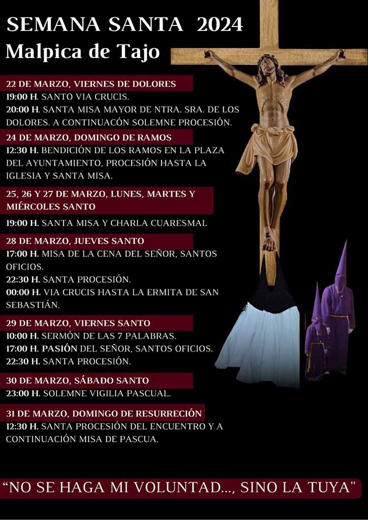 Semana Santa en Malpica de Tajo 2024 Malpica de Tajo